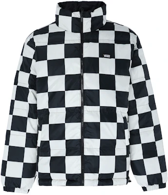 Vans 棋盤格雙面羽絨長袖外套 男女款 黑色 VN000H0QBLK Buy Vans 棋盤格雙面羽絨長袖外套 男女款 黑色 VN000H0QBLK
