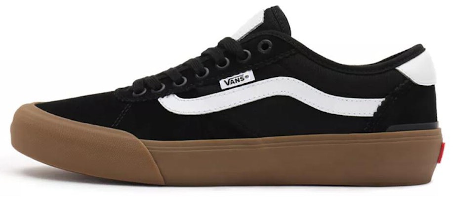 Vans Chima 2 防滑耐磨透氣 低筒休閒板鞋 黑白側邊條紋 Buy Vans Chima 2 防滑耐磨透氣 低筒休閒板鞋 黑白側邊條紋