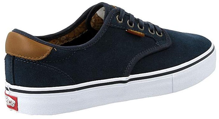 Vans Chima Ferguson Pro Sepatu Low-Top Biru Tua/Cokelat VN0003CHJZS Shop Vans Chima Ferguson Pro Sepatu Low-Top Biru Tua/Cokelat VN0003CHJZS