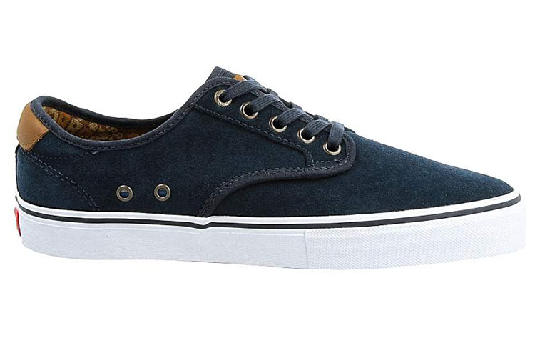 Order Vans Chima Ferguson Pro Kasut Low-Top Biru-Gelap/Coklat VN0003CHJZS