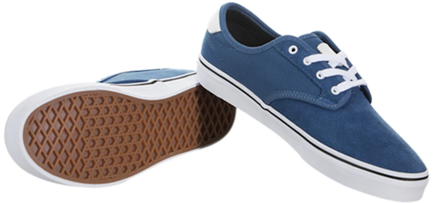 中童 Vans Chima Ferguson Pro 休閒時尚 低筒 兒童滑板鞋 藍色 Shop 中童 Vans Chima Ferguson Pro 休閒時尚 低筒 兒童滑板鞋 藍色