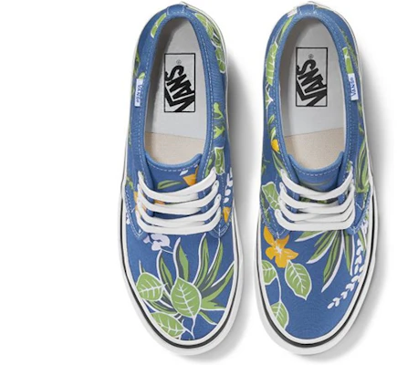 Vans Chukka 49 DX 綠色植物 復古低筒休閒板鞋 男女皆適 藍白 Shop Vans Chukka 49 DX 綠色植物 復古低筒休閒板鞋 男女皆適 藍白