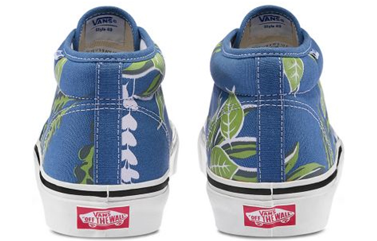 Purchase Vans Chukka 49 DX 綠色植物 復古低筒休閒板鞋 男女皆適 藍白