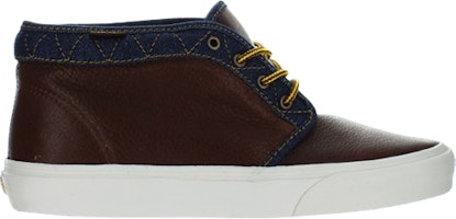 Vans Chukka Boot Leather/ Denim Brown 'Brown' 0IK49WR Vans Chukka Boot Leather/ Denim Brown 'Brown' 0IK49WR