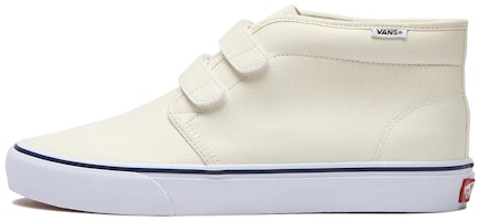 Vans Unisex Chukka EZ Mid-Top Velcro Sneakers White 6124190002013 Vans Unisex Chukka EZ Mid-Top Velcro Sneakers White 6124190002013