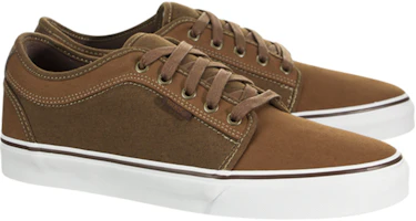 Order Vans Chukka 低筒休閒時尚滑板鞋 棕色