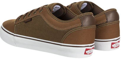 Lookbook Vans Chukka 低筒休閒時尚滑板鞋 棕色