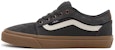 Vans Chukka Low 'Dark Grey Gum Sidestripe' Lelaki Perempuan Kasut VN0A5KQZ77F