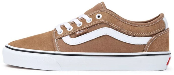 반스 차카 로우 사이드스트라이프 '브라운 화이트' VN0A5KQZTBN Buy 반스 차카 로우 사이드스트라이프 '브라운 화이트' VN0A5KQZTBN