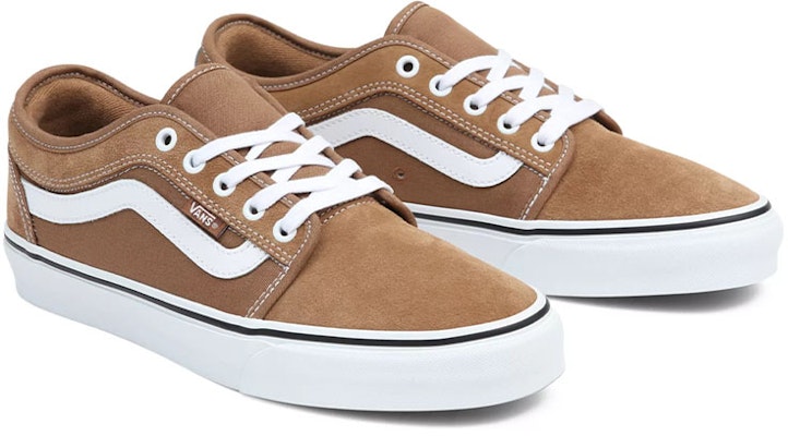 Vans Chukka Low 侧条纹'棕白色' VN0A5KQZTBN Lookbook Vans Chukka Low 侧条纹'棕白色' VN0A5KQZTBN