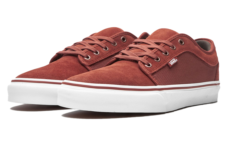 Lookbook Vans 红色透气防滑耐磨低帮休闲滑板鞋 VN0A38CG0QV