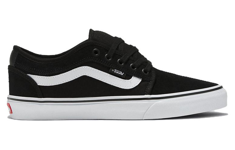 Order Vans CHUKKA 舒適 耐磨透氣 低筒 滑板鞋 男女同款 黑白色