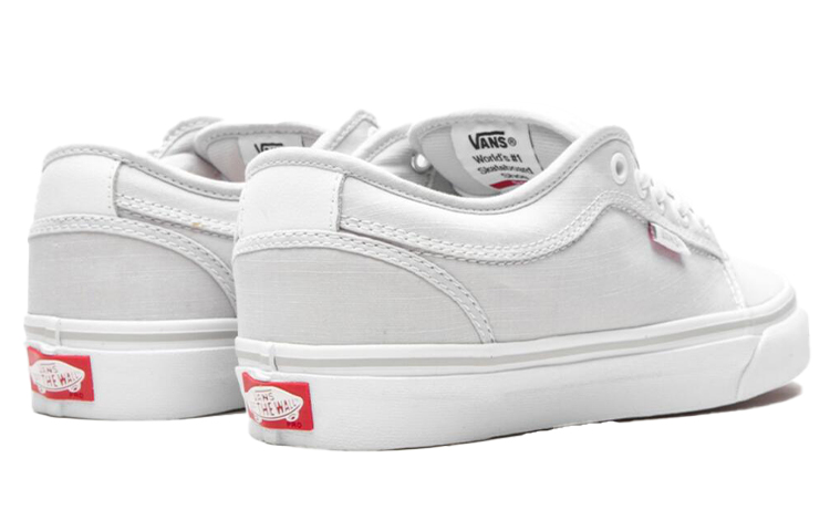 Lookbook Vans Chukka Low Kasut Renda Rendah Kasual Skate Putih VN000NKA2LD