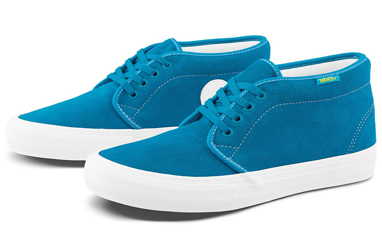 Lookbook 辛普森一家 x Vans Chukka Pro 中筒滑板鞋 男女同款 藍色