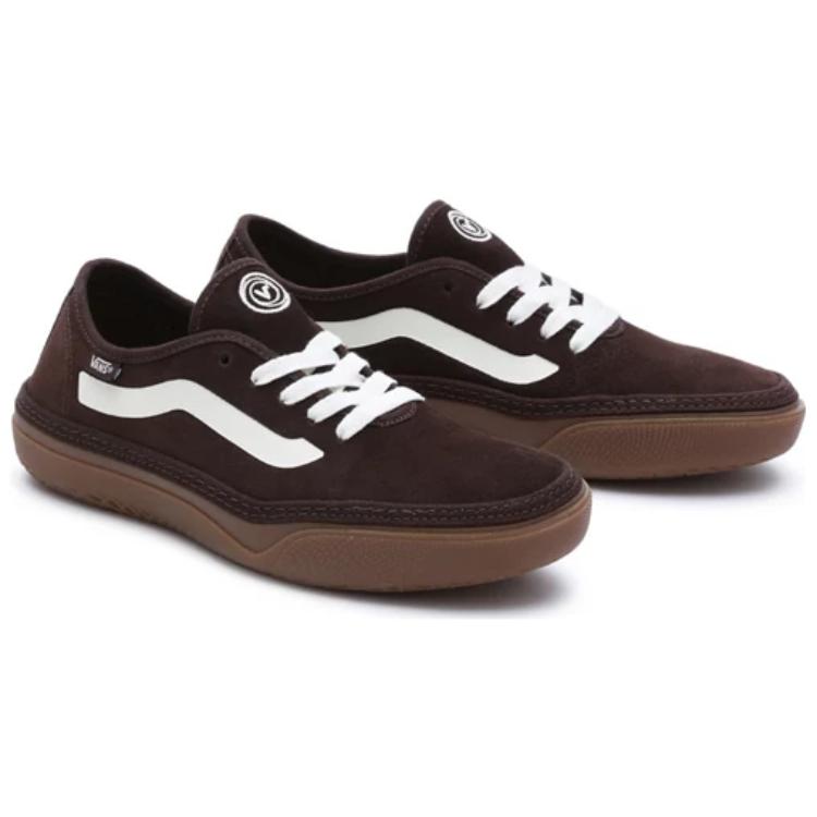 Lookbook Vans Circle Vee 'Brown' VN0005VG3N1