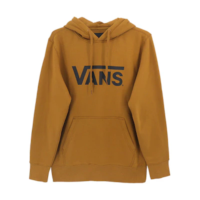 Vans Classic Logo Fleece-Lined Hoodie Brown (Unisex) VN0A5H5U1M7