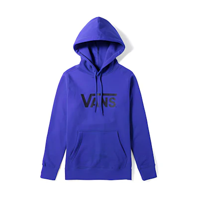 Vans Classic Logo Fleece Pullover Hoodie Blue (Unisex) VN0A3TXI89P
