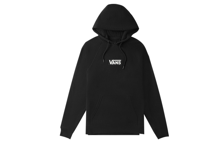 Vans Classic Logo Hoodie Black (Unisex Pullover Design) VN0A49SNBLK
