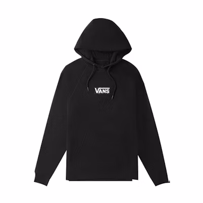 Vans Classic Logo Hoodie Black (Unisex Pullover Design) VN0A49SNBLK