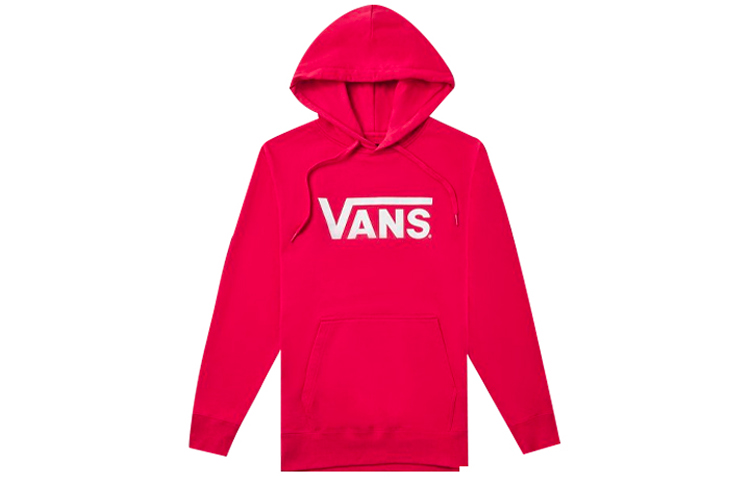 Vans Classic Logo Red Pullover Hoodie Unisex VN0A4MM9IZQ