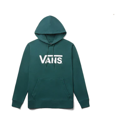 Vans Classic Loose Fit Pullover Hoodie Unisex Dark Green VN0A3TXKTTZ