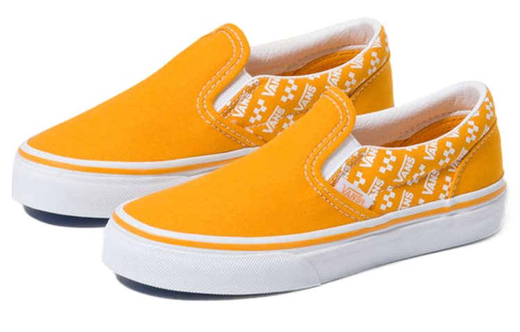 Order Vans Classic Slip-On - Boys (Logo Ulang) Kuning Kadmium VN0A4BUTWL3