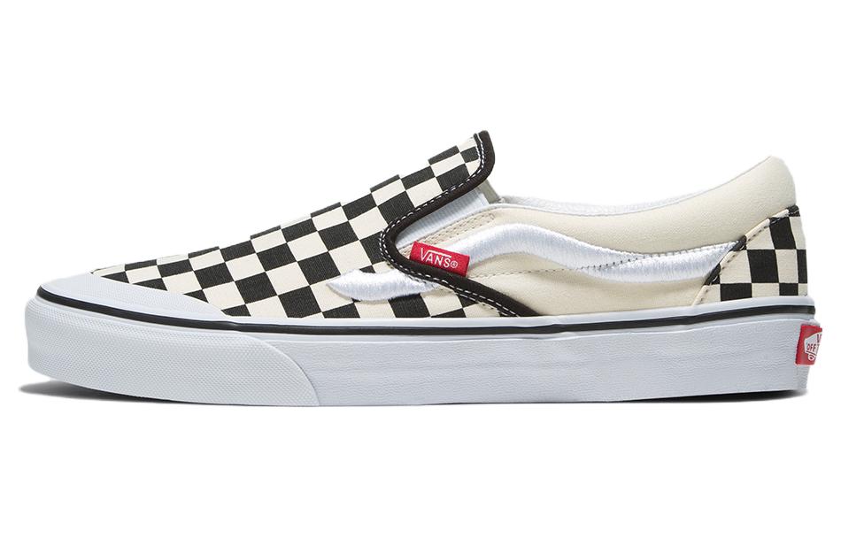 Vans Classic Slip-On 138 'Sidestripe - Black Checkerboard' VN000BW3BKC