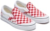 Order Vans Classic Slip-On 138 'Sidestripe - Papan Dam Merah' VN000BW39Y1