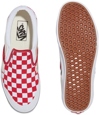 Vans Classic Slip-On 138 'Garis Samping - Kotak Merah' VN000BW39Y1 Shop Vans Classic Slip-On 138 'Garis Samping - Kotak Merah' VN000BW39Y1