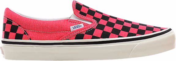 Vans Classic Slip-On 98 DX 'Anaheim Factory - Pink Neon Checkerboard' VN0A3JEXV9N Vans Classic Slip-On 98 DX 'Anaheim Factory - Pink Neon Checkerboard' VN0A3JEXV9N