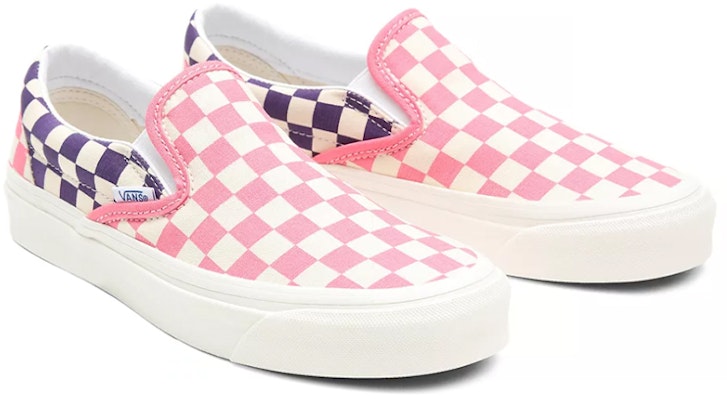 Vans经典款滑板鞋98 DX 'Anaheim工厂-粉紫棋盘格' VN0A3JEX46A Lookbook Vans经典款滑板鞋98 DX 'Anaheim工厂-粉紫棋盘格' VN0A3JEX46A
