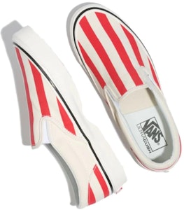 Vans Classic Slip-On 98 DX 'Anaheim Factory - Jalur Besar Merah' VN0A3JEXVN2 Shop Vans Classic Slip-On 98 DX 'Anaheim Factory - Jalur Besar Merah' VN0A3JEXVN2