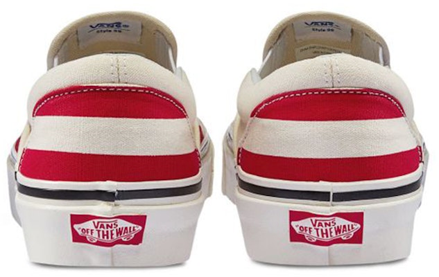 Vans Classic Slip-On 98 DX 'Anaheim Factory - Red Big Stripes' VN0A3JEXVN2 Purchase Vans Classic Slip-On 98 DX 'Anaheim Factory - Red Big Stripes' VN0A3JEXVN2