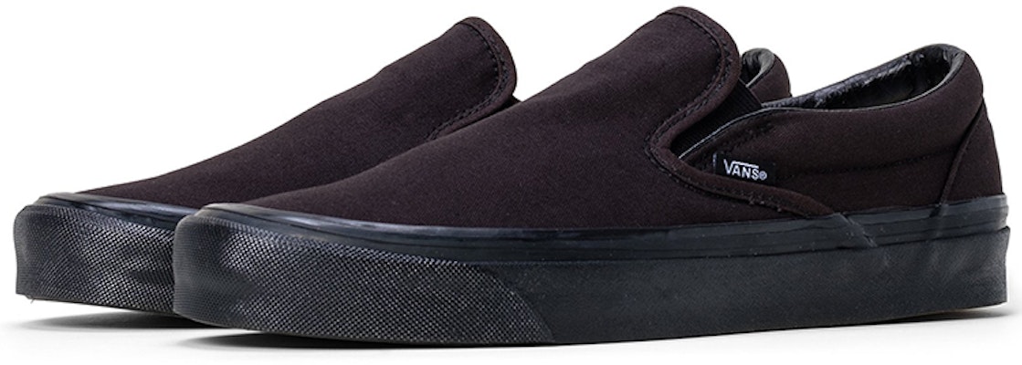 Vans Classic Slip-On 98 DX 'Anaheim Factory - Triple Black' VN0A3JEXUCX Order Vans Classic Slip-On 98 DX 'Anaheim Factory - Triple Black' VN0A3JEXUCX