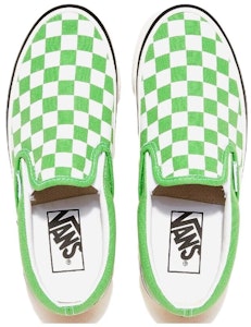 반스 클래식 슬립온 98 DX '체커보드 - 클래식 그린' VN0A7Q581OZ Shop 반스 클래식 슬립온 98 DX '체커보드 - 클래식 그린' VN0A7Q581OZ