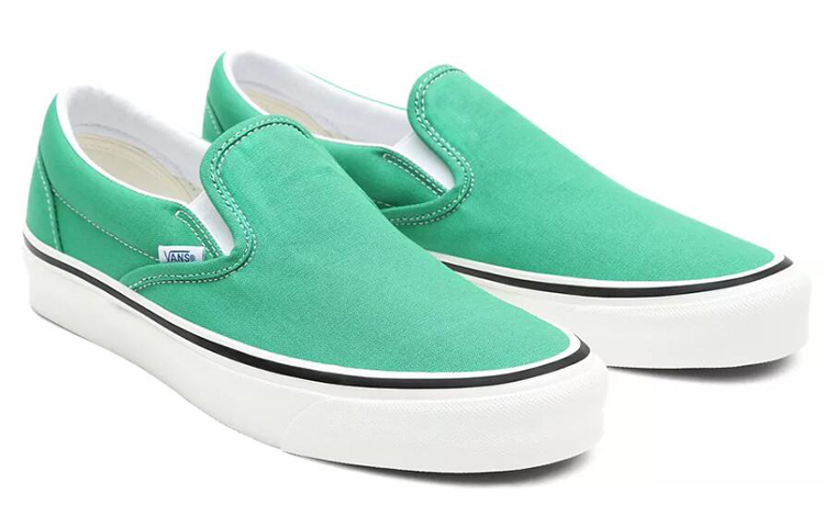 Shop Vans Classic Slip-On 98 DX Anaheim Factory 'Esmeralda' VN0A3JEX45Z