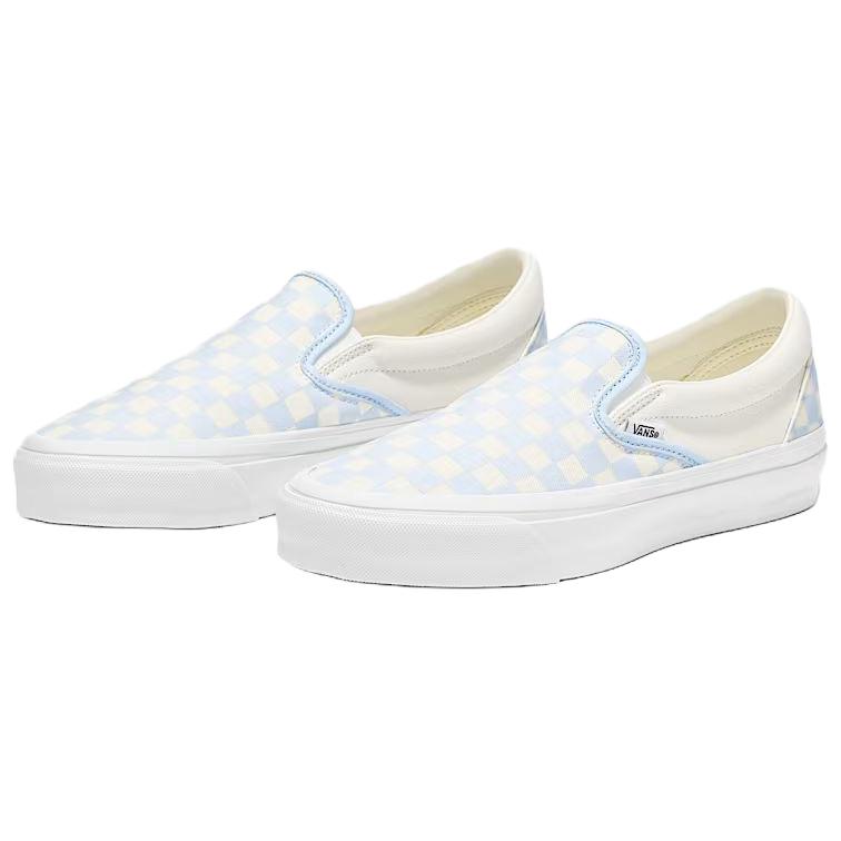 Order Vans Classic Slip-On 98 LX 'Checkerboard - Pastel Blue' VN000D5AEQ9
