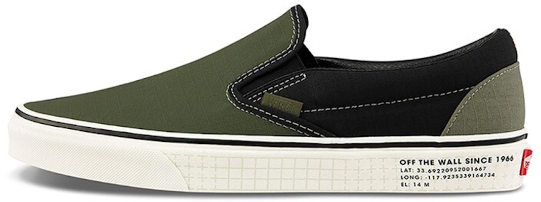 Vans Classic Slip-On '66 Supply - Vetiver Black' VN0A4U381FX Buy Vans Classic Slip-On '66 Supply - Vetiver Black' VN0A4U381FX