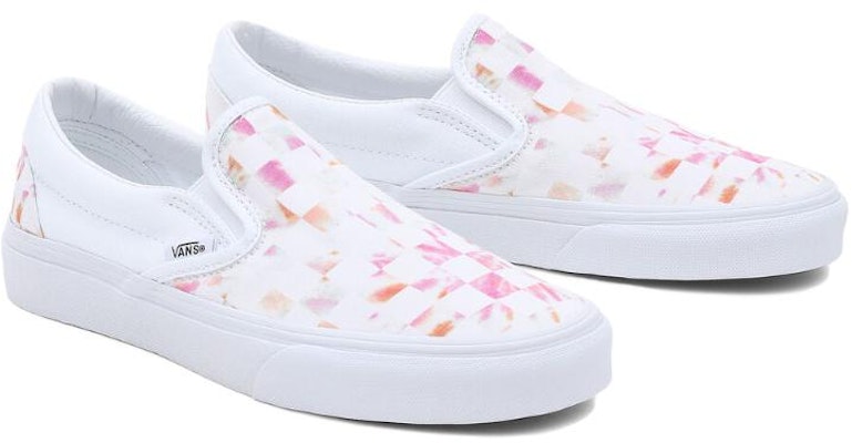 Vans Classic Slip-On 'Aura Checkerboard Pink White' VN0A5JLXWHT Lookbook Vans Classic Slip-On 'Aura Checkerboard Pink White' VN0A5JLXWHT