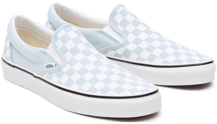 Vans Classic Slip-On 'Baby Blue Checkerboard' VN0A38F7QCK Lookbook Vans Classic Slip-On 'Baby Blue Checkerboard' VN0A38F7QCK
