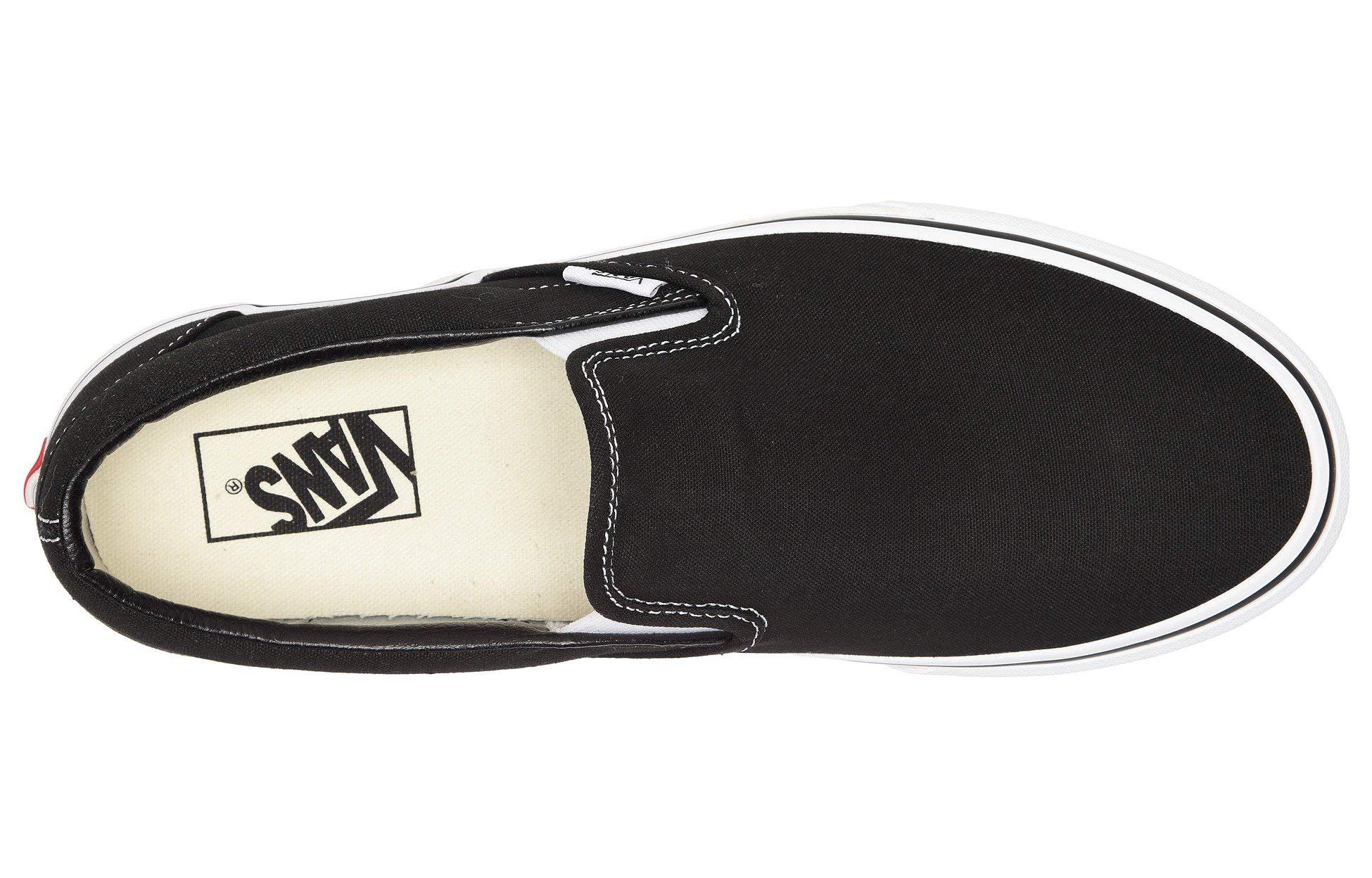 Lookbook Vans滑板鞋 舒適百搭 防滑耐磨 低筒 運動鞋 男女皆宜 黑色