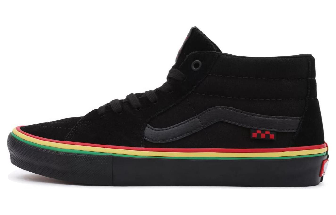 Vans Classic Slip-On &#x27;Black Red Yellow Green&#x27; VN0A5FCGBLA