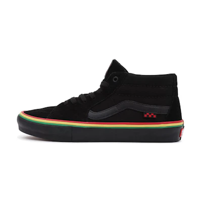 Vans Classic Slip-On 'Black Red Yellow Green'