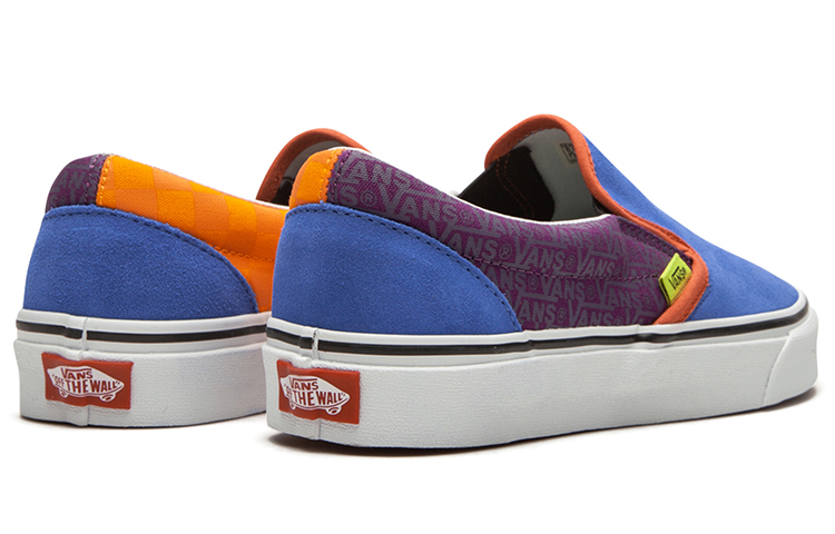 Shop Vans クラシックスリッポン ブルー (Vans Kurashikkusurippon Burū) VN0A4BV316V