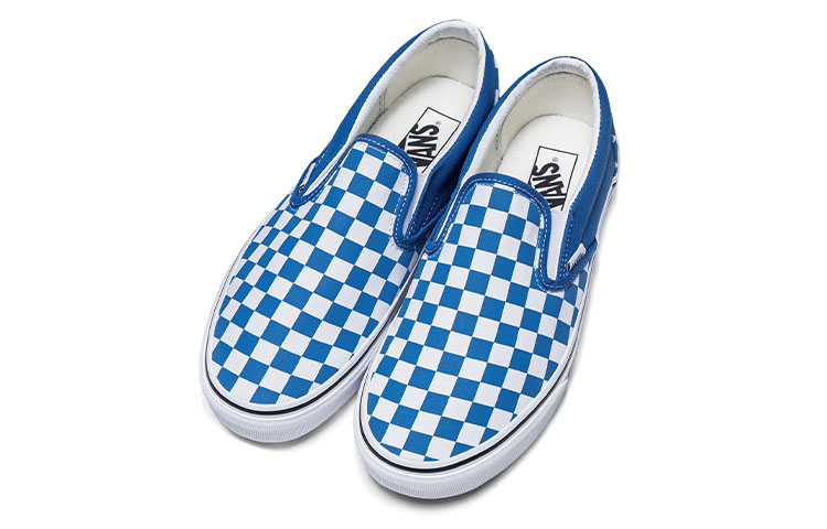 Order Vans クラシックスリッポン 青白 (Vans Kurashikkusurippon Aojiro) VN0A5JMHVD3