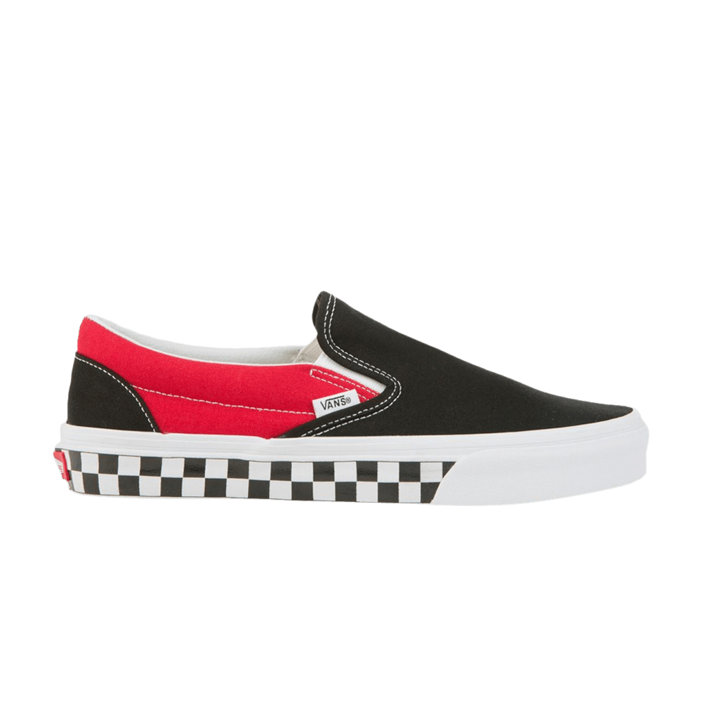 Buy Vans Classic Slip-On ''BMX Checkerboard - Nero Rosso Racing'' VN0A38F7RX9