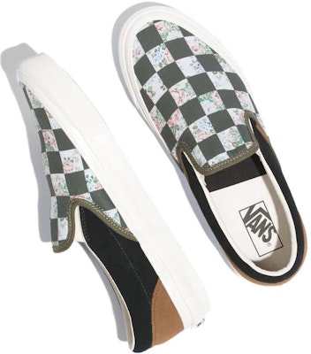 Vans Classic Slip-On 'Bricolage Check' VN0A7Q58J4E Shop Vans Classic Slip-On 'Bricolage Check' VN0A7Q58J4E