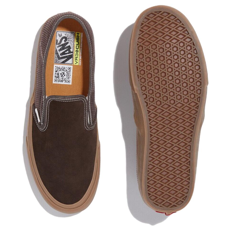 Shop Vans 休閒鞋 舒適百搭 耐磨 低筒 滑板鞋 男女通用 棕色