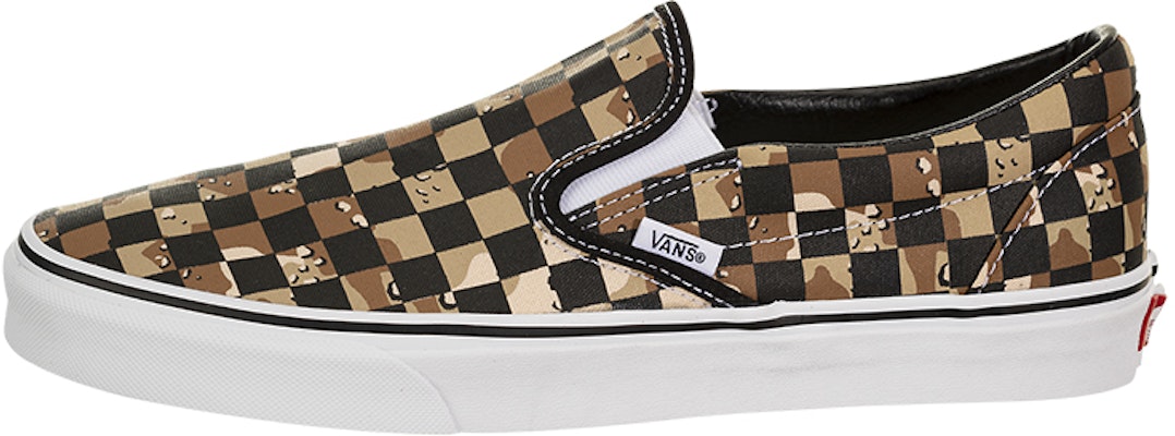 Vans Classic Slip-On 'Camo Desert Checkerboard' corak papan dam padang pasir. VN0A4BV3V4P Buy Vans Classic Slip-On 'Camo Desert Checkerboard' corak papan dam padang pasir. VN0A4BV3V4P