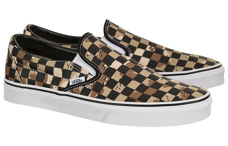 Order Vans Slip-On Klasik 'Camo Desert Checkerboard' VN0A4BV3V4P